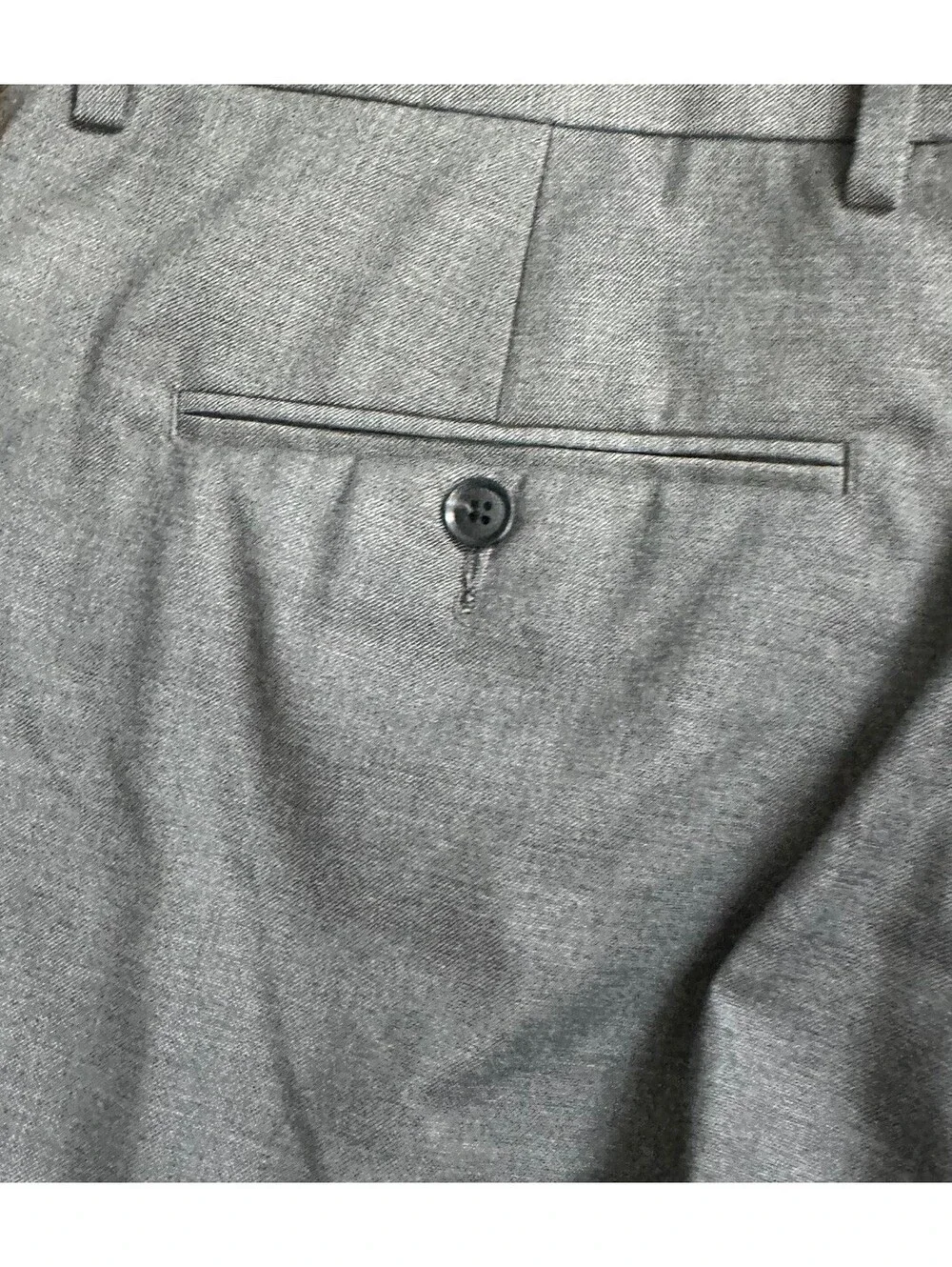 J.Ferrar Men’s Pant Ultra Comfort Stretch Fabric Flat Front 38x30 Slim Gray NWT